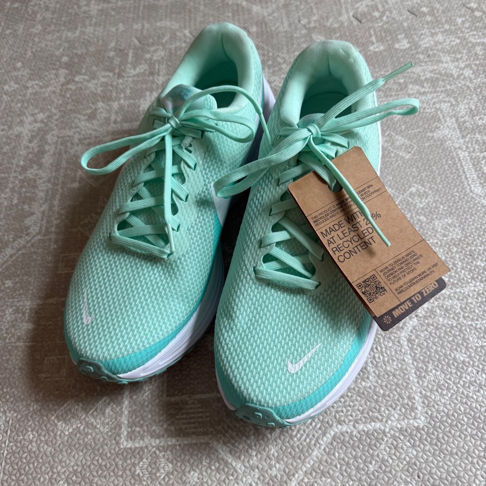 Nike Revolution 6 Next Nature Women Size 9 Mint Green Running Shoes